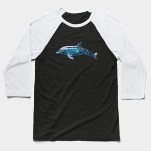 Sci Fi Dolphin Baseball T-Shirt